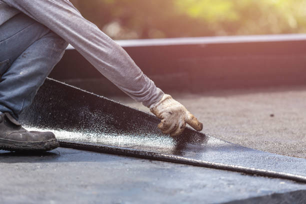 Professional Basement Waterproofing technician working in Lincoln Park, NJ